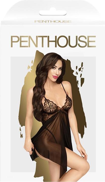 Image du produit Penthouse Lingerie Sweet beast - Babydoll avec string, 2 pièces - noir (L, XL)