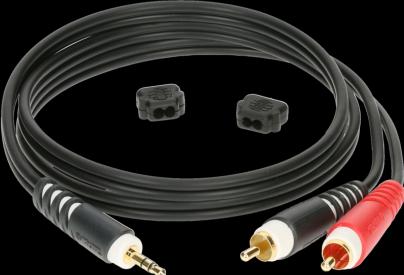 Actual product image Klotz Cable AY7-0600 mini jack - cinch 6m (6 m)