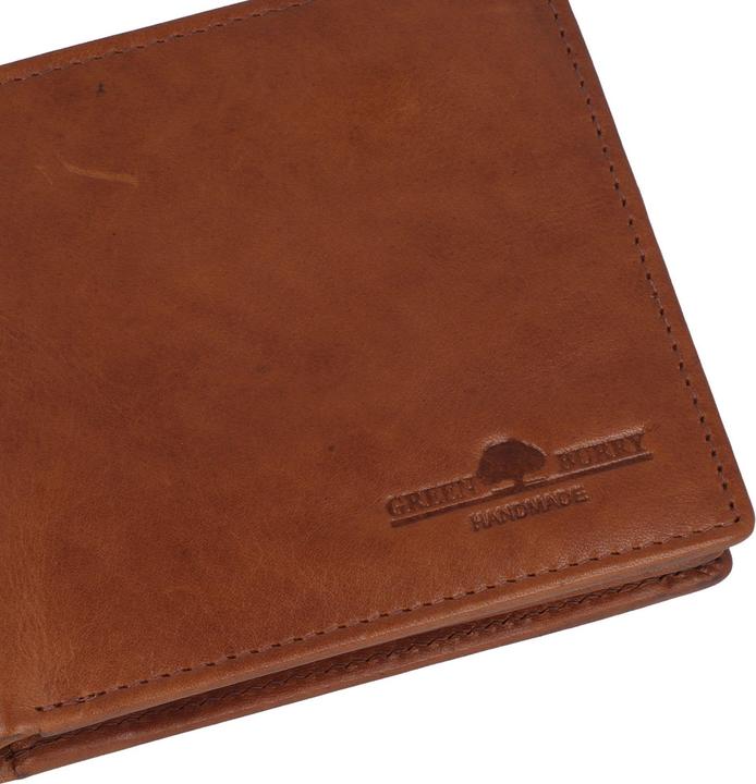 Produktbild Greenburry Newport Geldbörse RFID Schutz Leder 11 cm