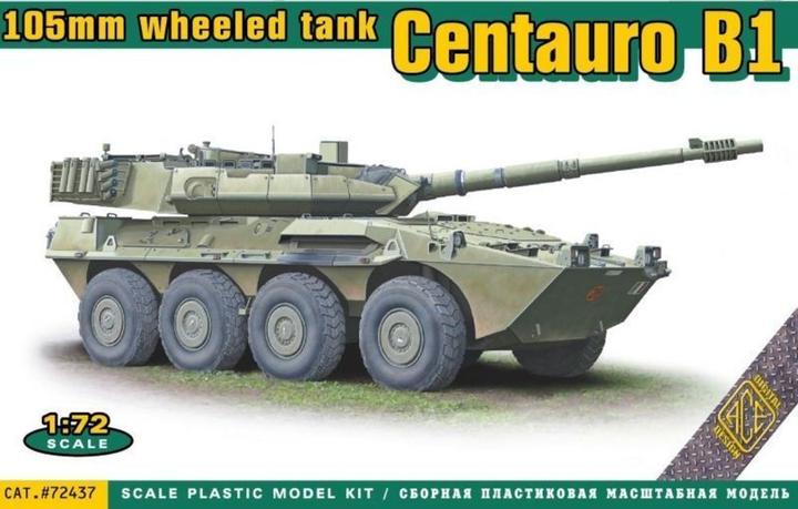 Actual product image Ace Centauro B1 105mm wheeled tank