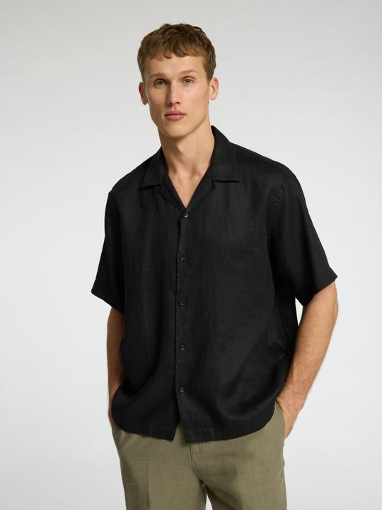 Produktbild Selected Homme 100% Leinen Kurzarmhemd (S)