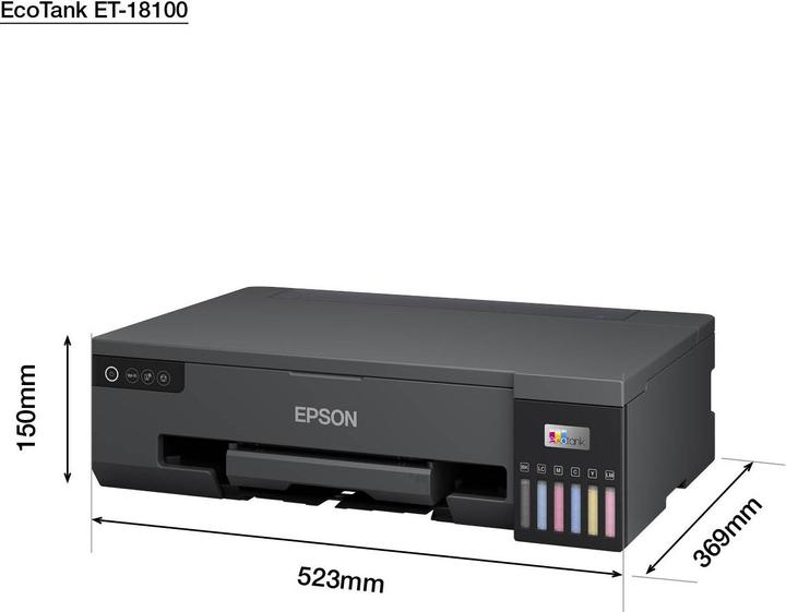 Image du produit Epson EcoTank ET-18100 (Réservoir d'encre, Couleur)