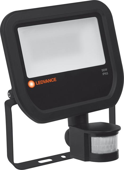 Produktbild Ledvance LED Flutlichtstrahler FL PFM 50 W 4000 K SYM 100 S BK Neutralweiss (6000 lm, IP65)