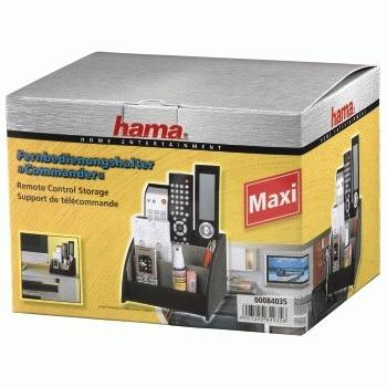 Produktbild Hama Fernbedienungshalter Commander Schwarz (Gerätespezifische Fernbedienung)