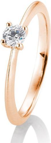 Actual product image Breuning 4 prong set 0.05-0.30 ct. (55, 585/14 K Gold)
