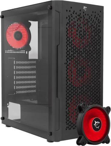 Actual product image Shark BULLET BLACK, PC CASE + 4 Fan DASH, Black (GCC-2302)