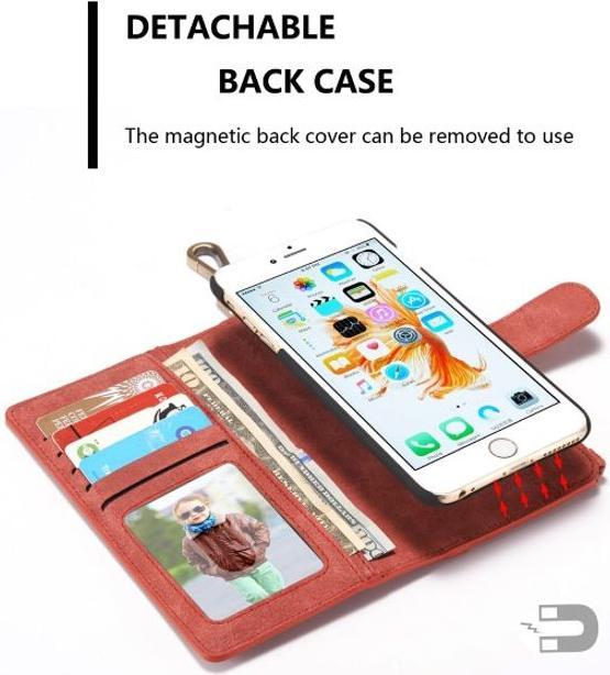 Immagine prodotto Caseme Custodia in pelle sottile con portafoglio (Apple iPhone 7 Plus, Apple iPhone 8 Plus)