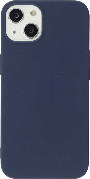 Produktbild PhoneLook Hülle Silikon Mat dunkelblau (Apple iPhone 13)