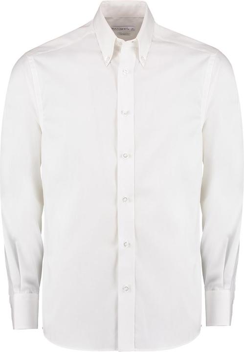 Kustom Kit Oxford Tailored Langarmhemd