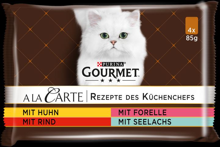 Actual product image Gourmet à la carte (Adult, 4 pcs., 85 g)