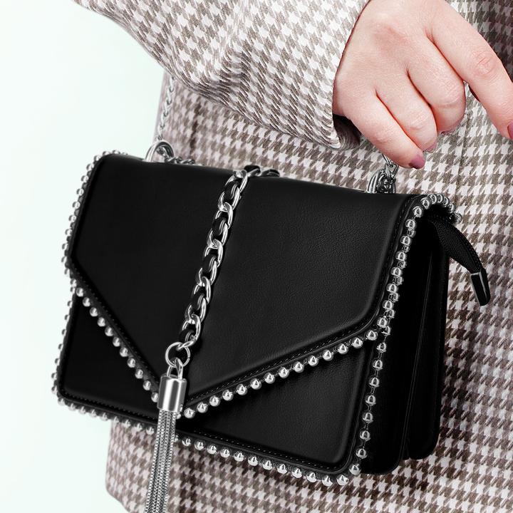 Produktbild Gallantry Trendy Handtasche mit Henkel aus Metallkette