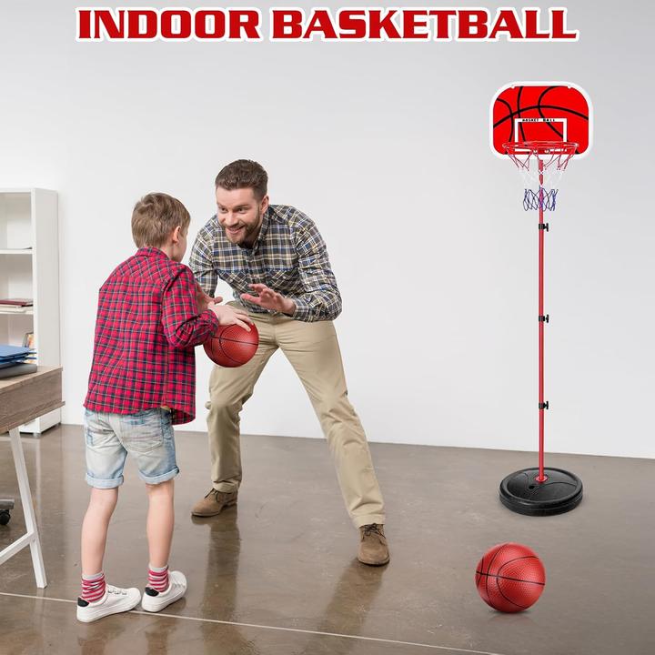 Image du produit Zeawavsl Panier de basket-ball pour enfants