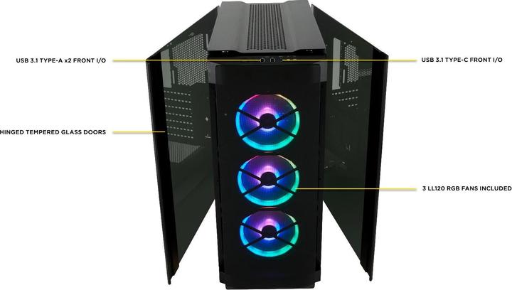 Image du produit Corsair Obsidian 500D RGB (ATX)