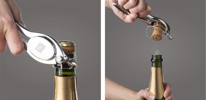 Image du produit Vacu Vin 68625606 Pince à bouteille de champagne (Ouvreur de champagne)