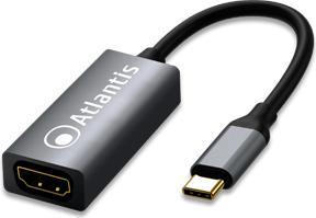 Image du produit Land A04-TC HDMI Adaptateur graphique USB 1920 x 1080 pixels Noir (USB-C, 10 cm)