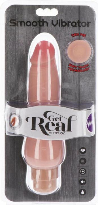 Actual product image ToyJoy Will They Be Real? Smooth Vibrator Skin With Dual Density