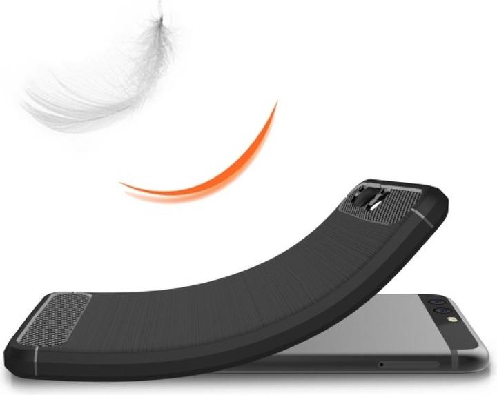 Produktbild Screenguard Huawei P10 Plus Hülle Carbon Brushed Soft TPU (Huawei P10 Plus)