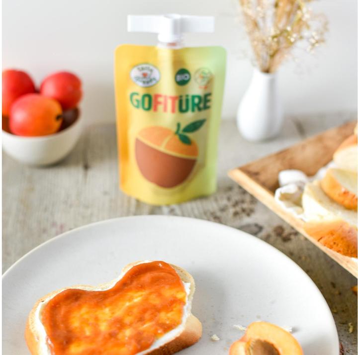 Actual product image Tasty Spready GOFITÜRE BIO Aprikosenaufstrich (120 g)