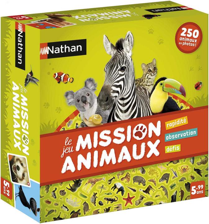 Image du produit Nathan Mission animaux jeu de société Fine motor skill (dextérité) (Français)