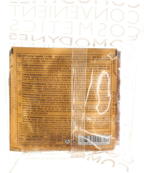 Image du produit Comodynes Lingettes auto-bronzantes (Serviette autobronzante)