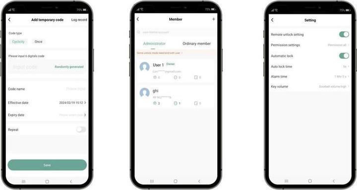 Valori nutrizionali e ingredienti Sygonix SY-6121662 Sistema di accesso con impronte digitali/RFID Montaggio in superficie 12 V/DC, 1 (Impronta, Combinazione numerica elettronica, Smartphone, Scheda chiave)