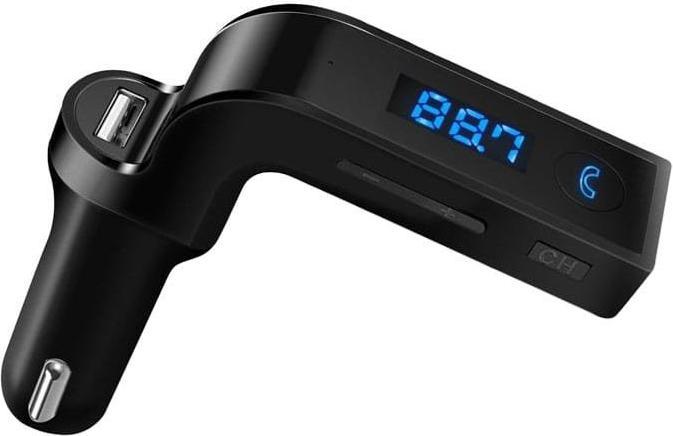 Image du produit JTI Transmetteur FM avec kit mains libres Bluetooth 4-en-1