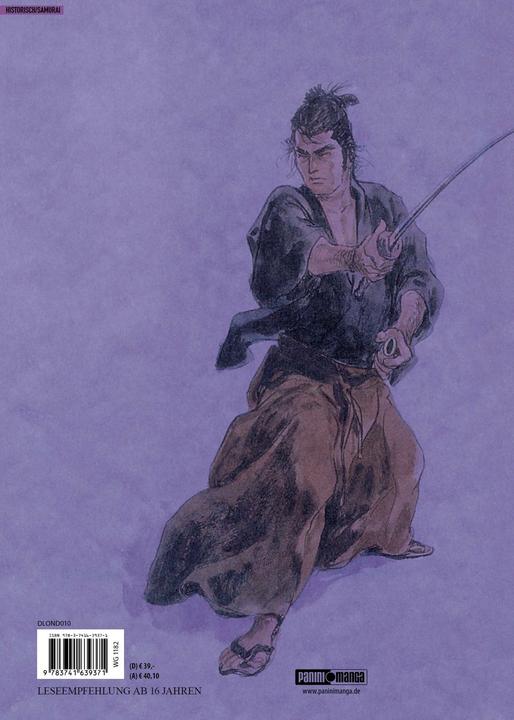 Actual product image Panini Lone Wolf & Cub - Master Edition 10 (German, Kazuo Koike, Goseki Kojima, John Schmitt-Weigand, 2024)