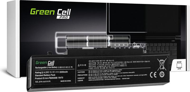 Produktbild GreenCell PRO Battery for Samsung R519 R522 R530 R540 R580 R620 R719 R780 black 11.1V - Ba (6 Zellen, 5200 mAh)