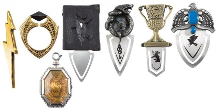 Image du produit Noble Collection Harry Potter Marque-pages Lot de 7 The Horcrux Collection
