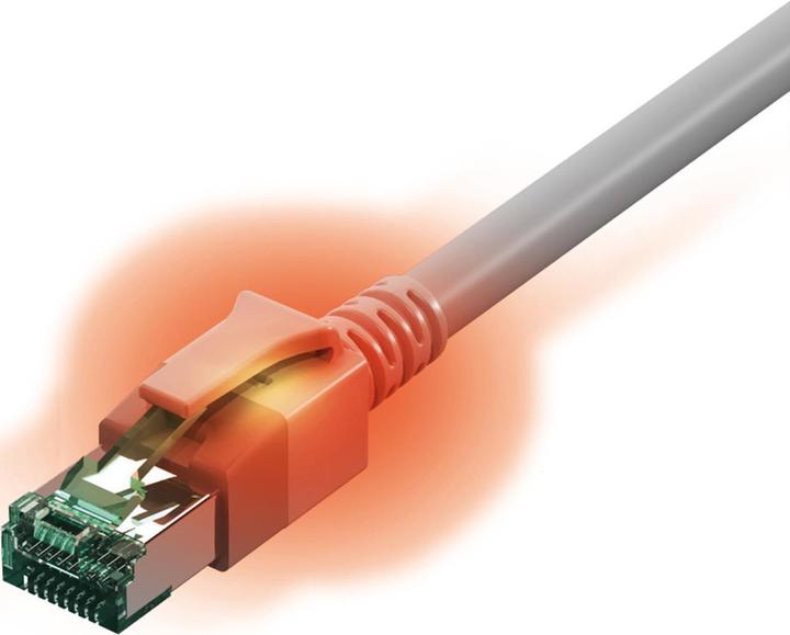 Actual product image Sacon Network cable (S/FTP, CAT6a, 3 m)