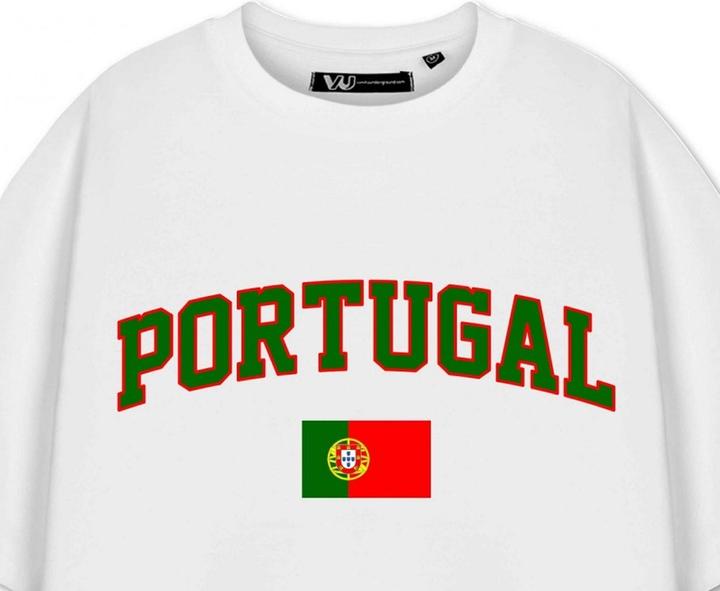 Immagine prodotto Show Me The Merch Maglietta Portogallo Maniche Corte Adulto Unisex (L)