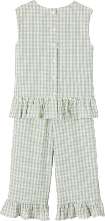 Immagine prodotto Vertbaudet Set da bambina: camicetta e pantaloni 7/8 (134)
