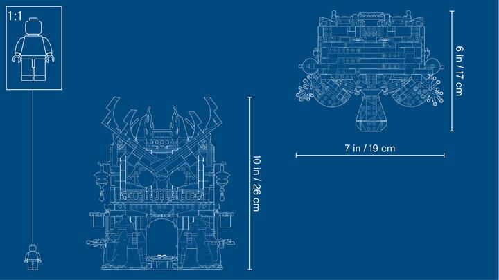 Actual product image LEGO Ninjago Temple of Resurrection (70643, LEGO Ninjago)