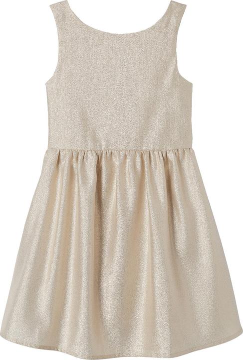 Vertbaudet Mädchen Festkleid mit Glanzeffekt