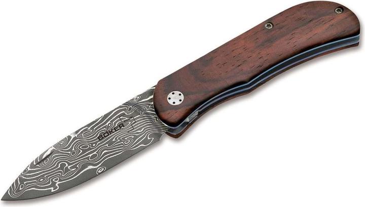 Actual product image Böker Exskelibur II Cocobolo Damascus (7 cm)
