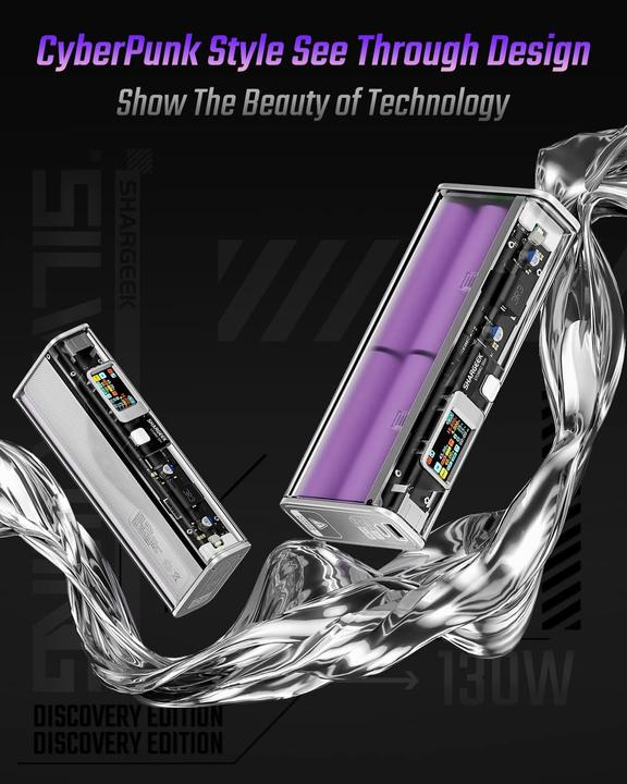 Image du produit Sharge 130 (20000 mAh, 100 W, 74 Wh)