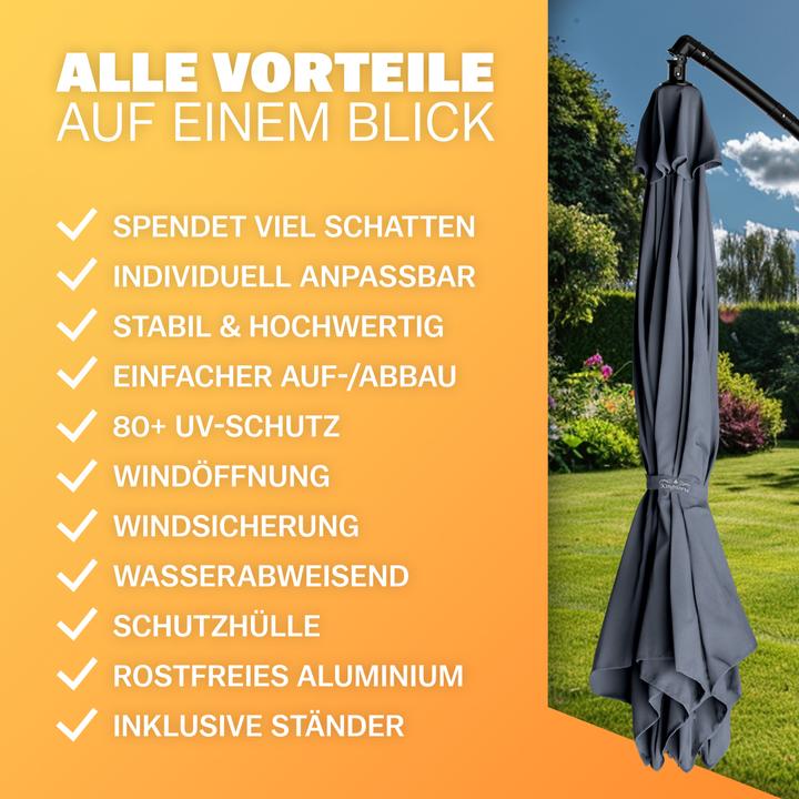 Produktbild Kingsleeve Ampelschirm (3 m)