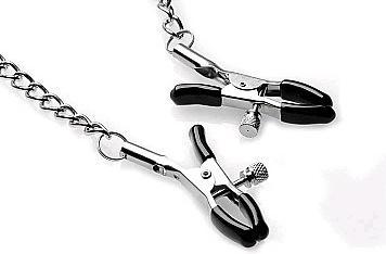 Produktbild XR Brands Silicone Ball Gag with Nipple Clamps
