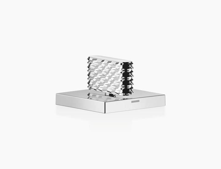 Produktbild Dornbracht CL.1 Seitenventil linksschliessend, warm, 1/2" mit CASCADE-Struktur, 20002706