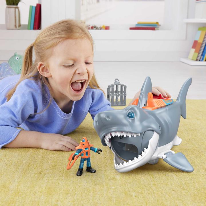 Actual product image Mattel Sharks Hungry Shark