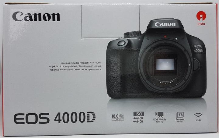 Image du produit Canon Eos 4000d - (Eu) (18.70 Mpx, APS-C / DX)