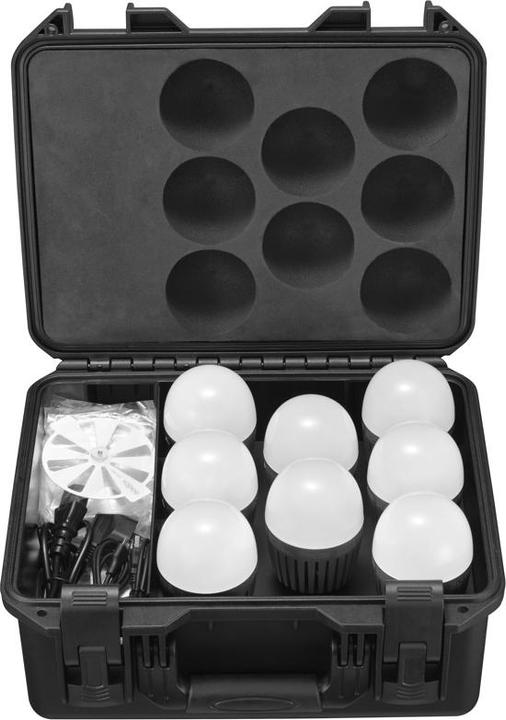 Actual product image Godox C7R K8B KNOWLED RGBWW Creative Bulb 8 Light Kit (E27) (Flash unit spare parts)