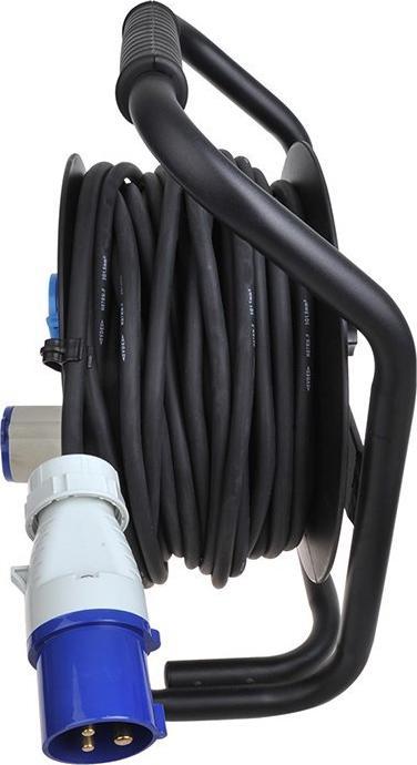 Produktbild ProPlus Kabeltrommel CEE 25M 3x2,5mm² (2x Schuko + 1xCEE) (25 m, 7.50 mm²)