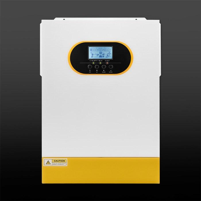 Image du produit Qoltec 6 2 kVA Onduleur solaire hybride hors-réseau | 6 2 kW | 120 A | MPPT | Écran LCD | B