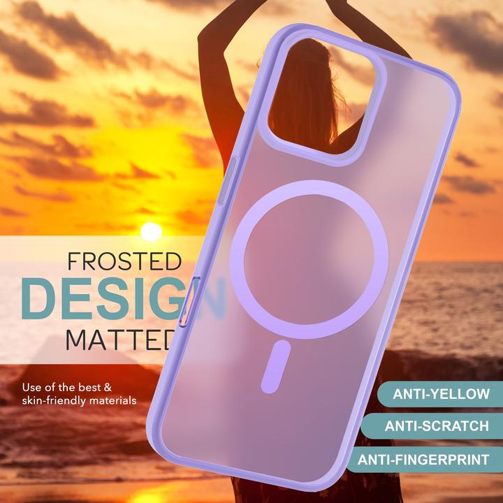 Actual product image Nalia Matte hybrid case with MagSafe function (Apple iPhone 16 Pro Max)