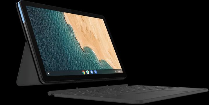 Actual product image Lenovo IdeaPad Duet Chromebook (10.10", MediaTek Helio P60T, 4 GB, 64 GB, DE)