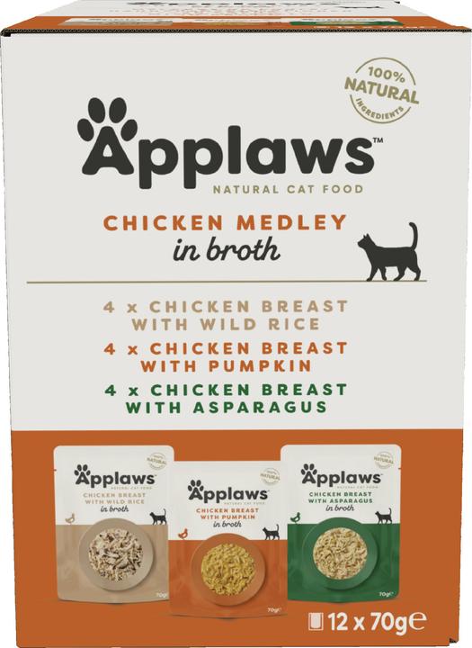 Applaws Chicken Multipack (Adult, 12 pcs., 840 g)