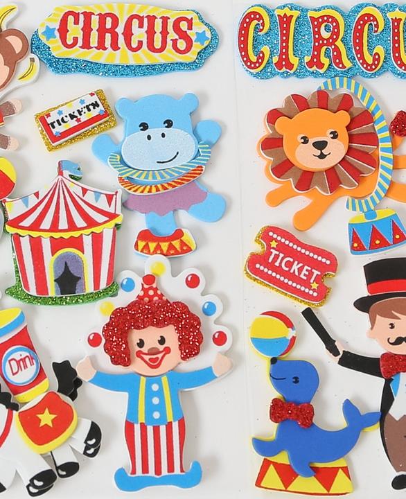 Actual product image I Am Creative Foam rubber shapes 3D