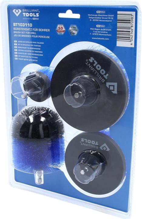 Image du produit Brilliant Tools Kit d'embouts de brosse