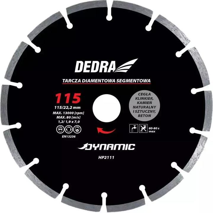 Actual product image Dedra Segment disc dynamic 150mm 22,2mm (HP2113)